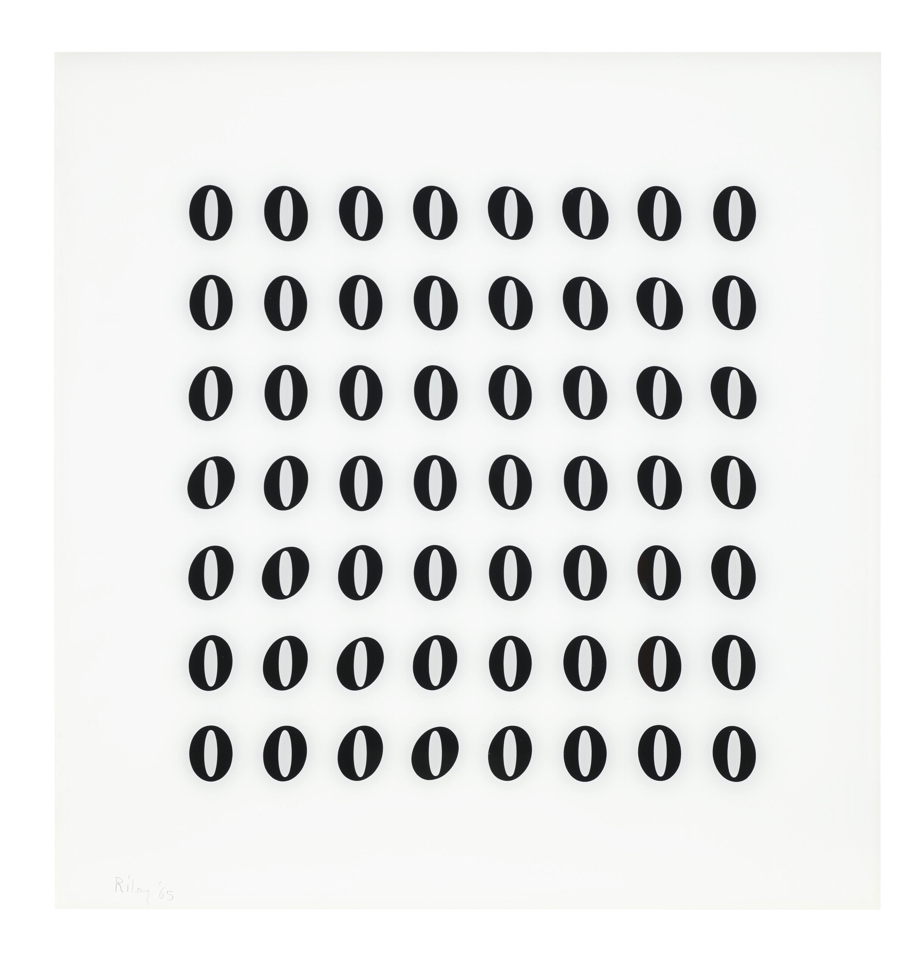 Bridget Riley - Untitled (Fragment 4)