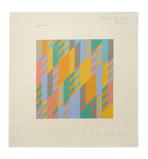 Bridget Riley - Untitled (Towards \