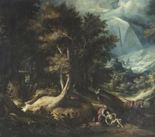 Bril Paul - Paesaggio con il buon samaritano
