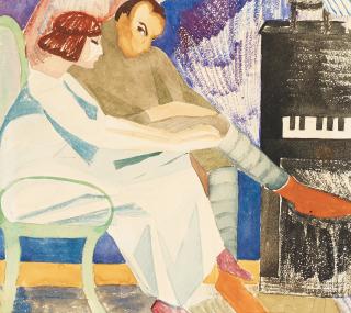 Brita Nordencreutz - At the Paino