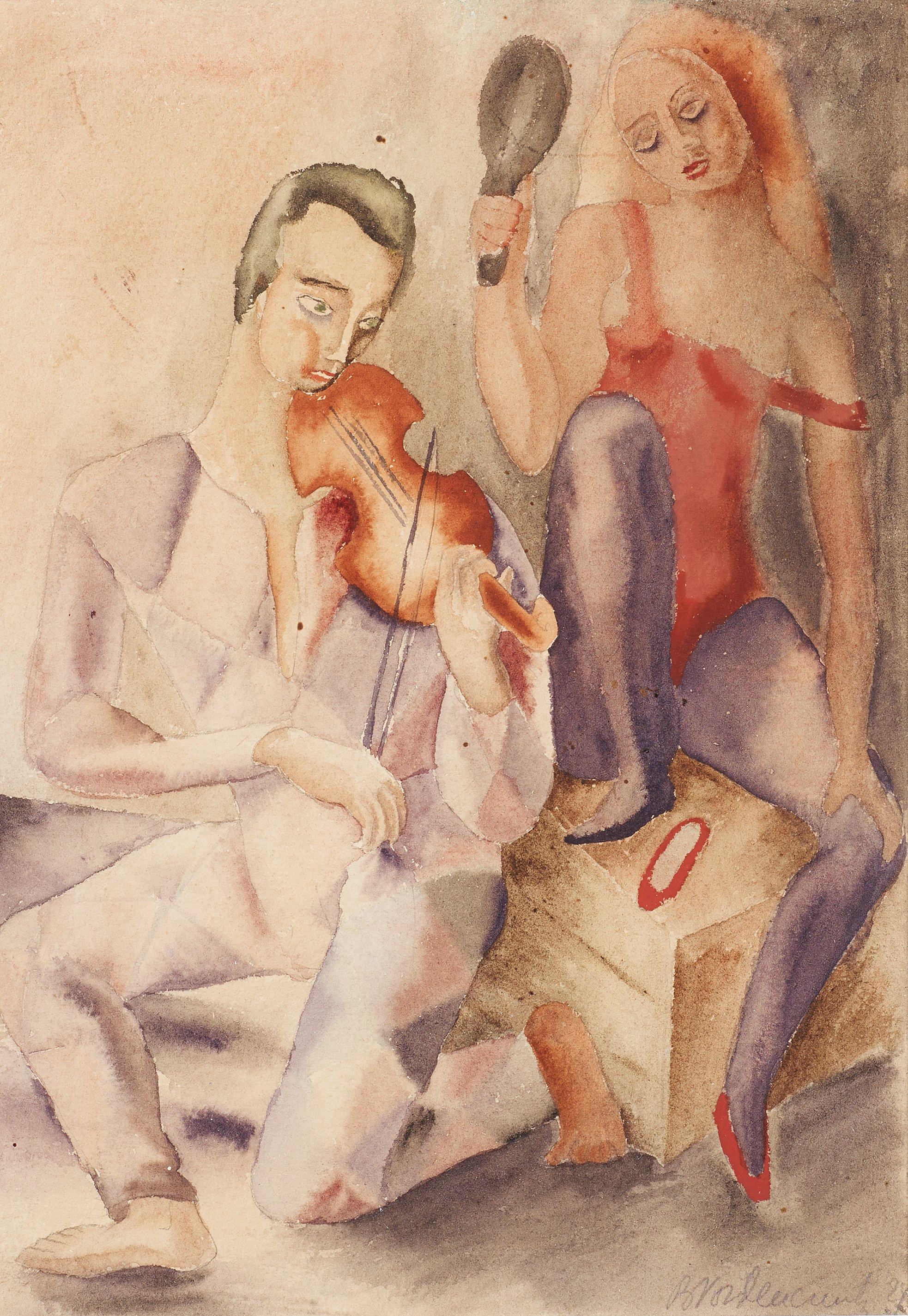 Brita Nordencreutz - Fiddler and model