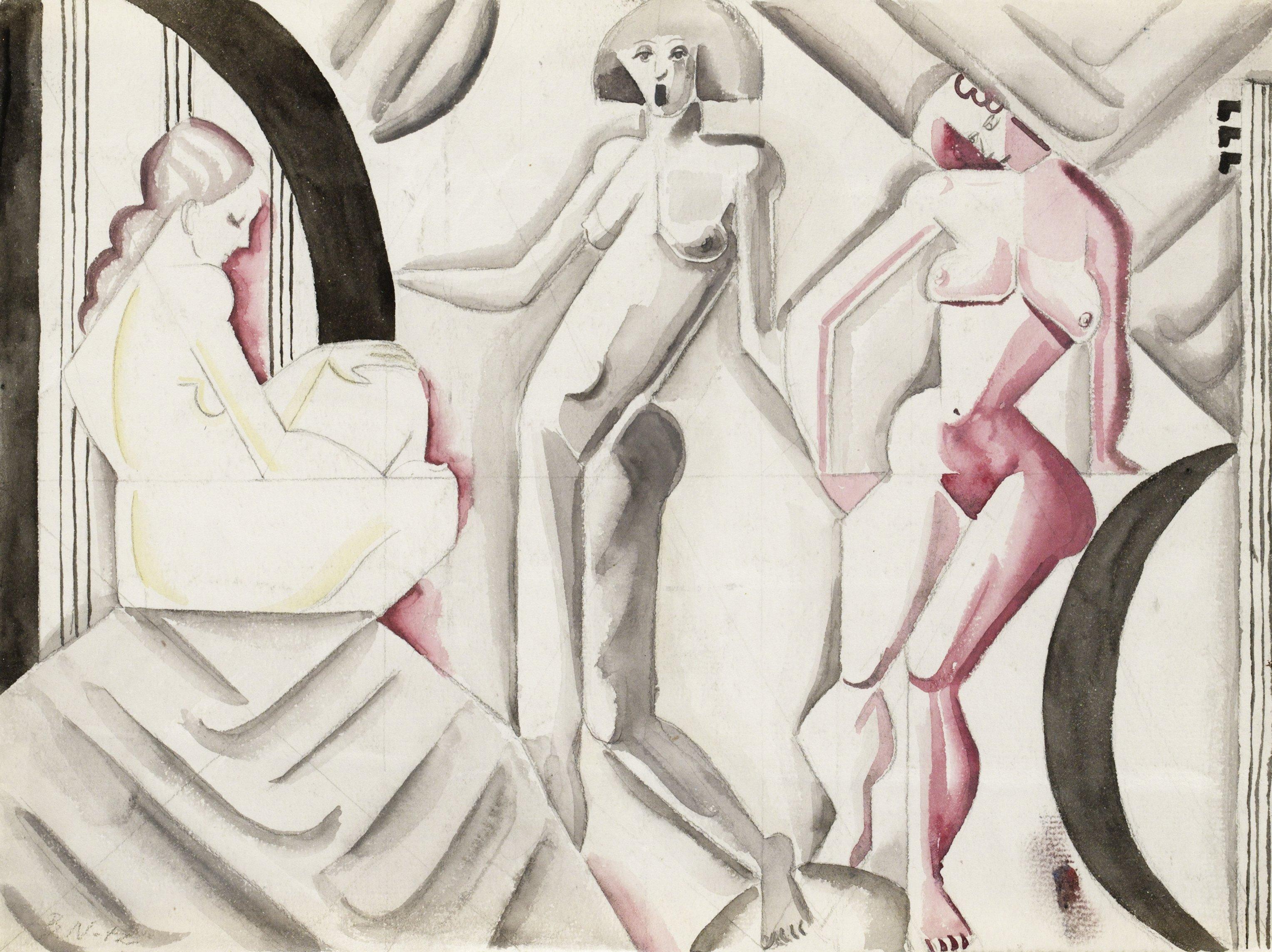 Brita Nordencreutz - Kubistiska kvinnor