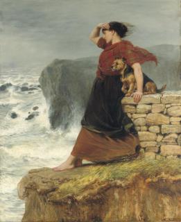 Briton Riviere, R.A. - Hope Deferred