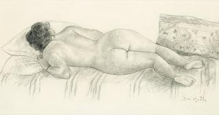 Bror Hjorth - Female nude