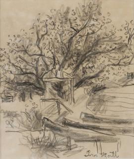 Bror Hjorth - Trädgård.