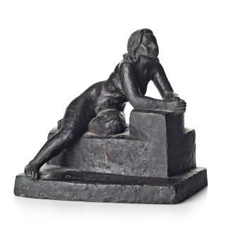 Bror Hjorth - Woman seated