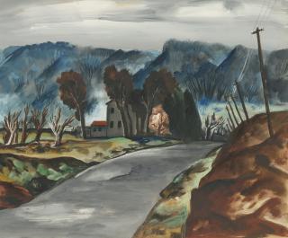 Bror Julius Olsson Nordfeldt - Autumn Light