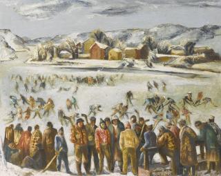 Bror Julius Olsson Nordfeldt - (Hockey) Winter Sports