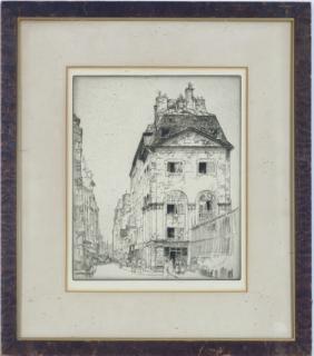 Bror Julius Olsson Nordfeldt - [Topographical views]: Three Plates