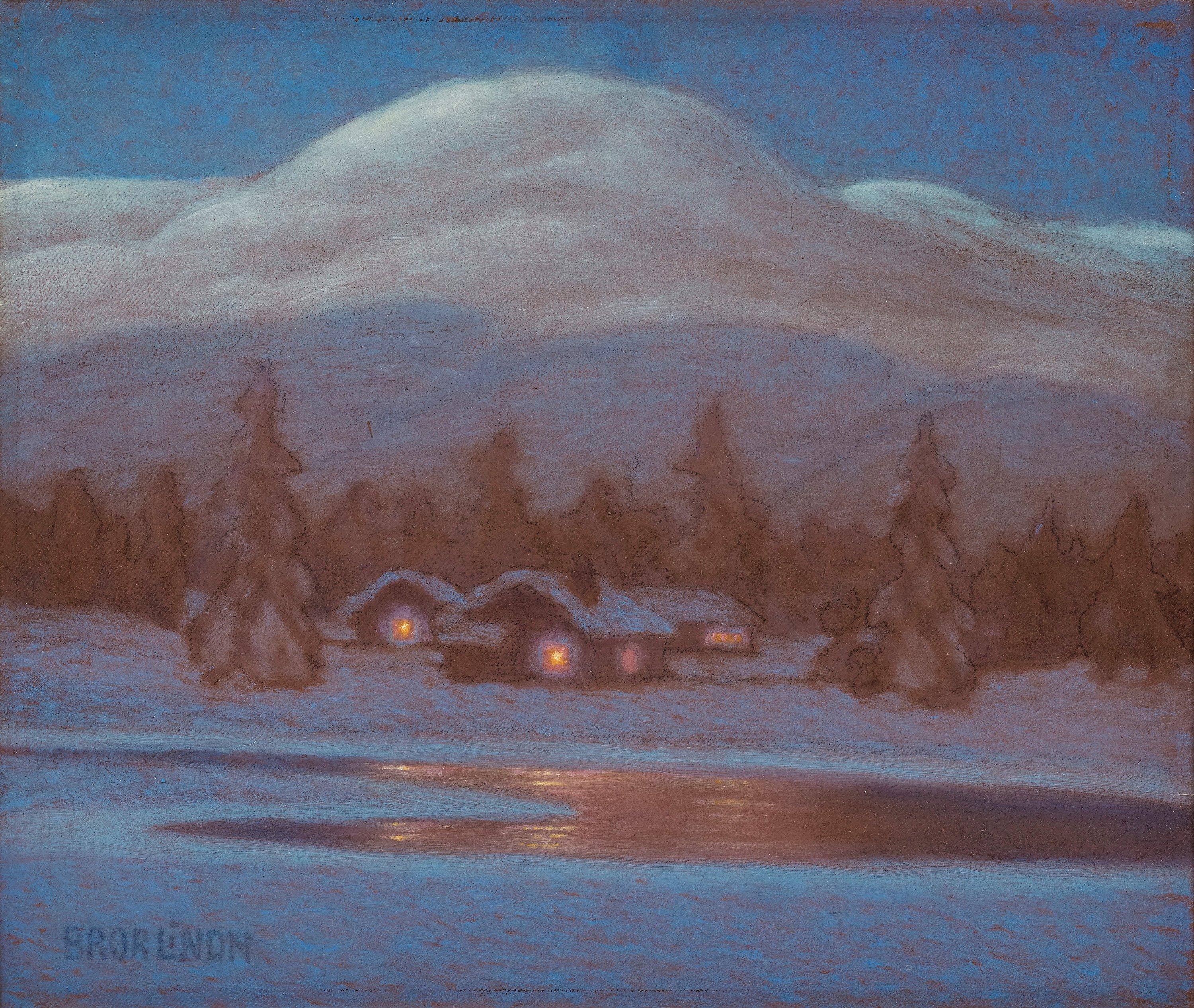 Bror Lindh - A winter\'s night