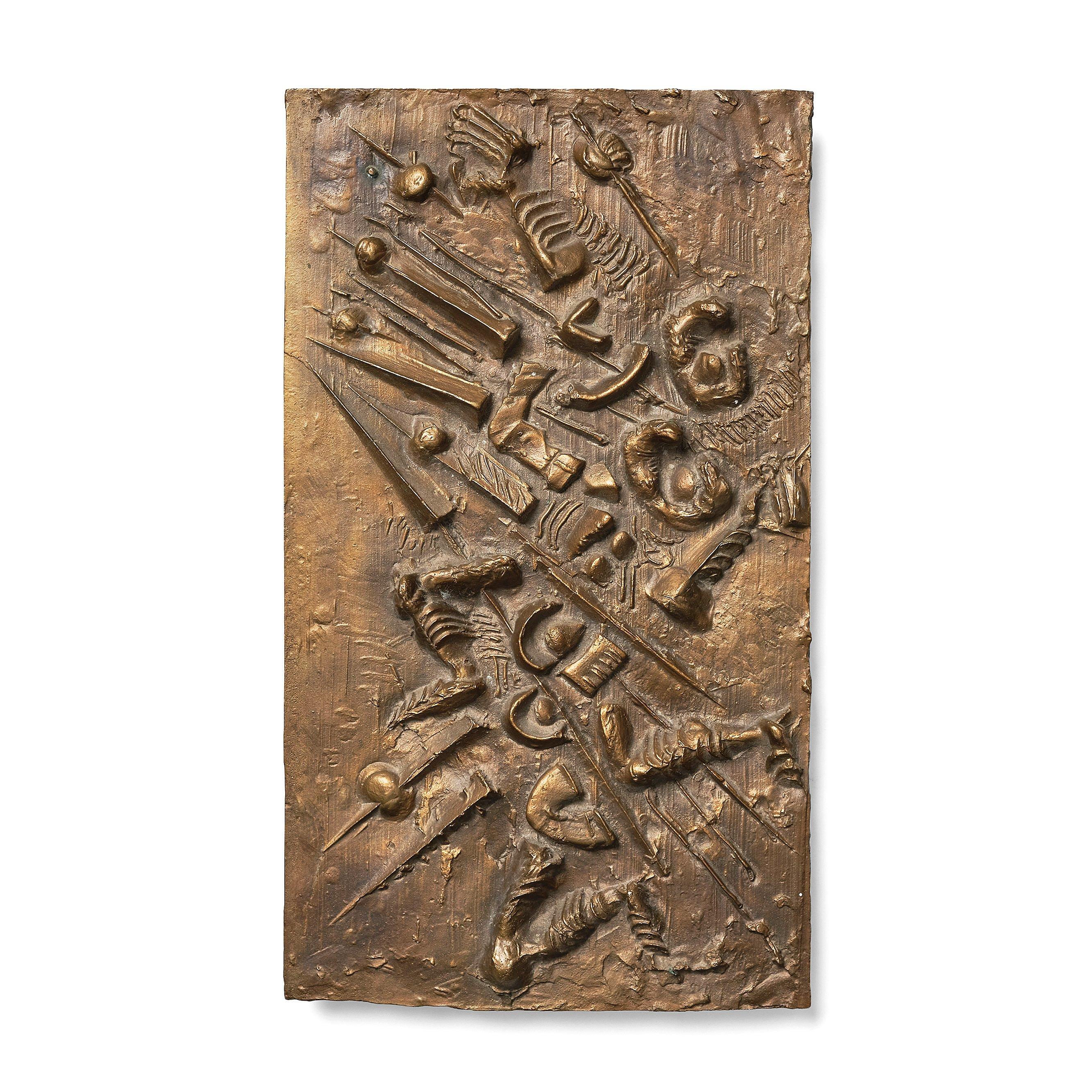 Bror Marklund - Sketch for the doors of the Historical Museum