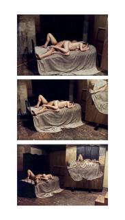 Bruce Bernard - Leigh Bowery And Nicola Bateman Posing For \'And The Husband\' By Lucian Freud, 1993