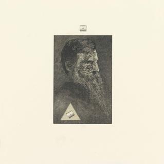 Bruce Conner - Bruce Conner Disguised as Dennis Hopper Disguised as Bruce Conner at The Dennis Hopper One Man Show