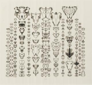 Bruce Conner - Inkblot drawing (11/21/93)