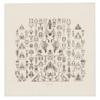 Bruce Conner - INKBLOT DRAWING, February 13, 1994