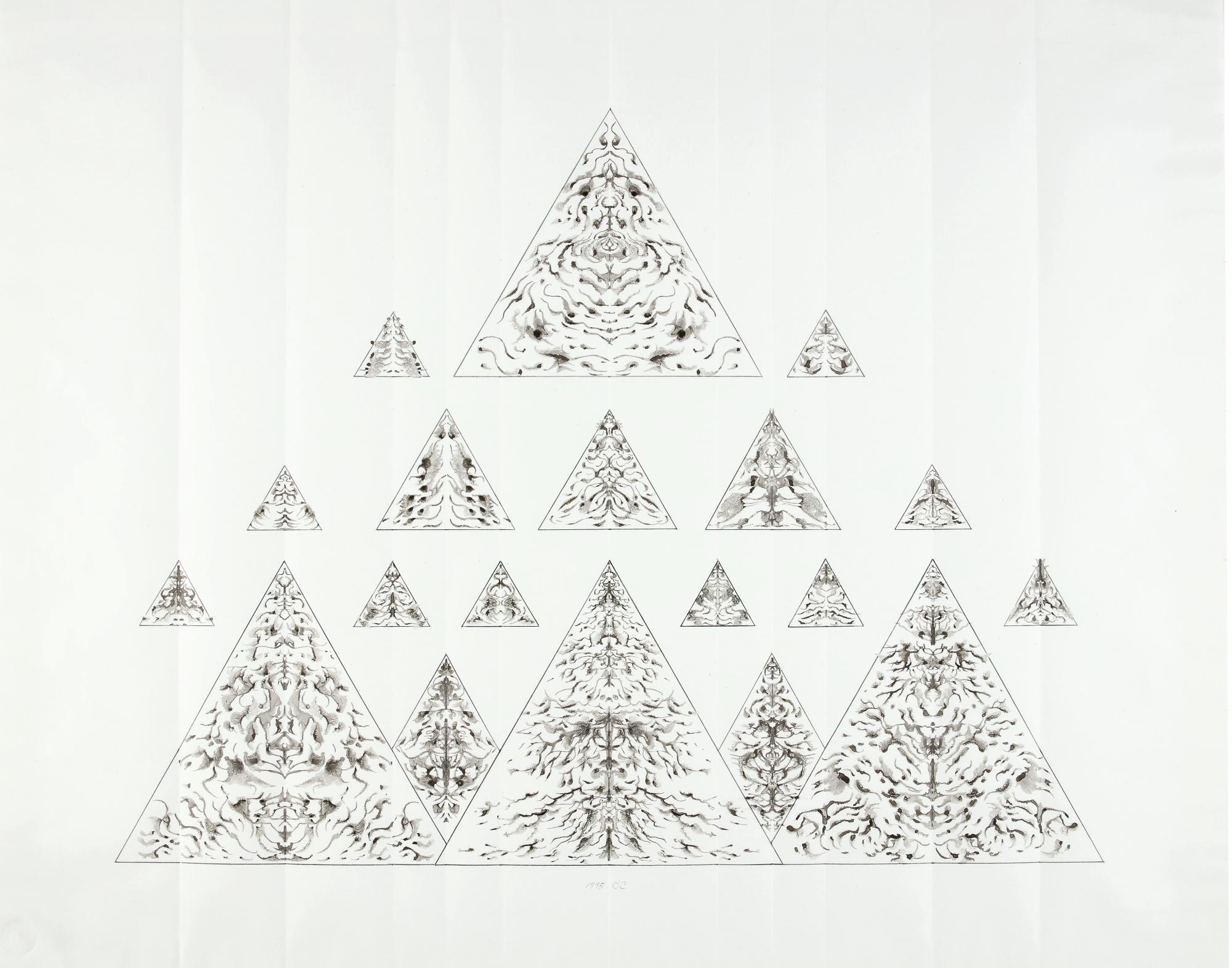 Bruce Conner - Pyramids, May 29, 1995