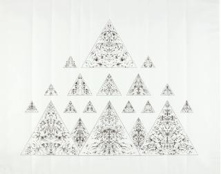 Bruce Conner - Pyramids, May 29, 1995