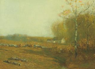 Bruce Crane - A Sunny Afternoon