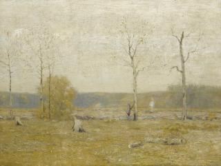 Bruce Crane - Grey Fields