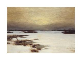 Bruce Crane - Winter landscape