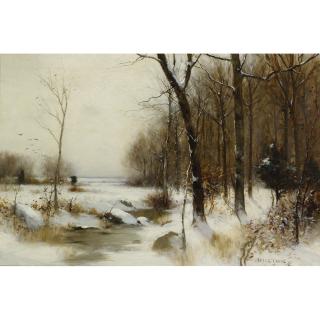 Bruce Crane - Winter Morning