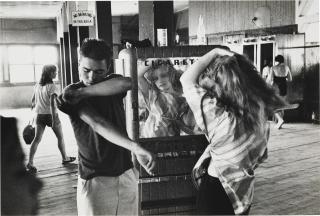 Bruce Davidson - Cathy by Cigarette Machine, from \'Brooklyn Gang\', 1959