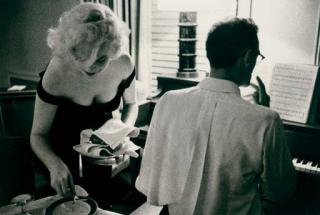 Bruce Davidson - Marilyn Monroe and Arthur Miller, 1960