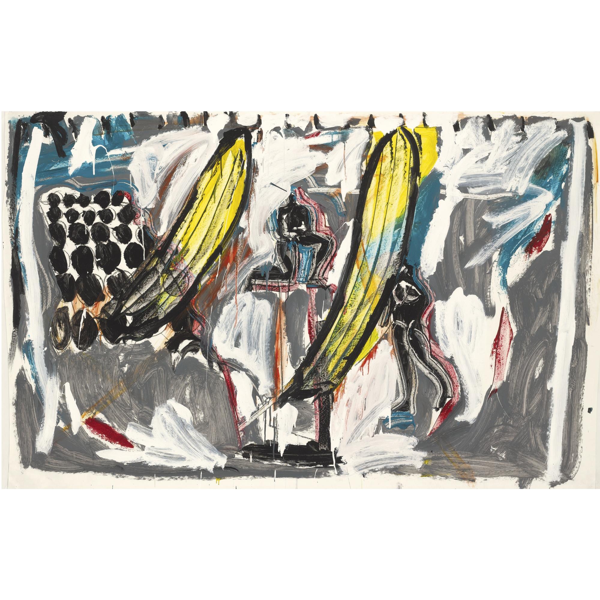 Bruce Mclean - Banana Curtains