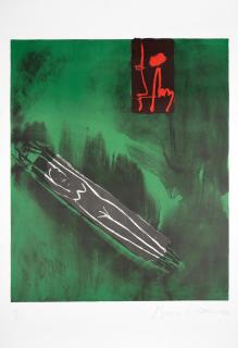 Bruce McLean - Blue Splash, Red Door; She Sleeps With A Jug; Untitled (Blue Pipe Smoker)