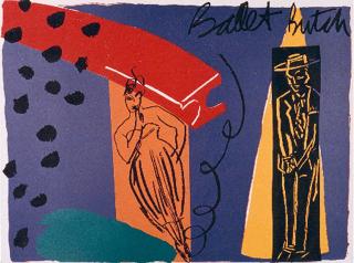 Bruce McLean - Ohne Titel (Ballet Butch)