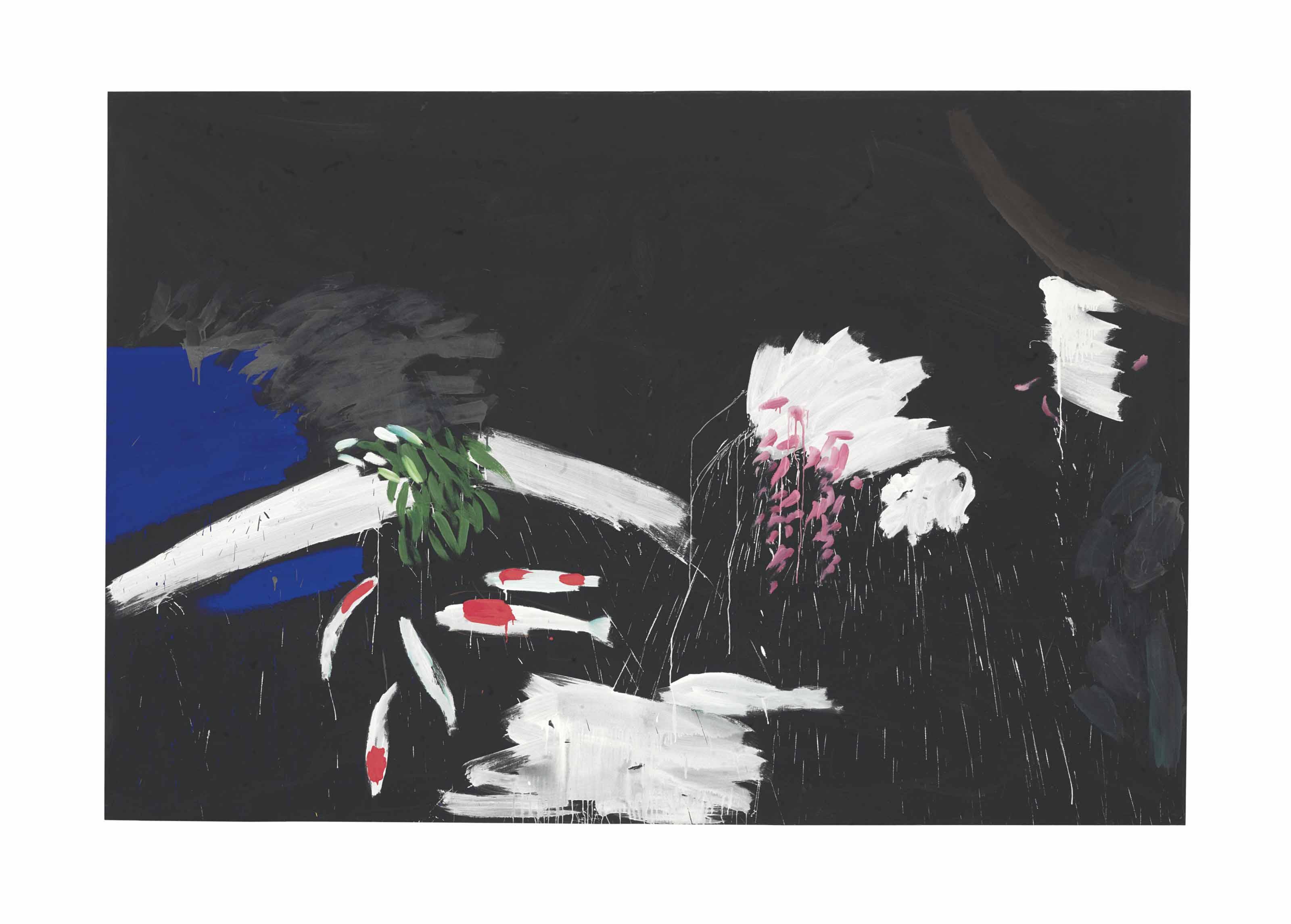 Bruce Mclean - Oriental Garden I