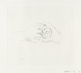 Bruce Nauman - 7 Bll. aus: Fingers and Holes