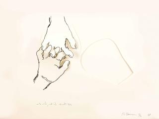 Bruce Nauman - All Thumbs holding Hands