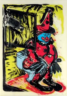 Bruce Nauman - Clown Taking a Shit (C. 56)