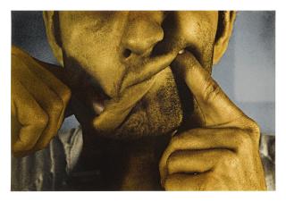 Bruce Nauman - Cockeye Lips