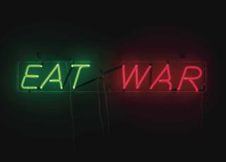 Bruce Nauman - Eat War