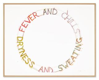 Bruce Nauman - Fever and Chills Dryness and Sweating