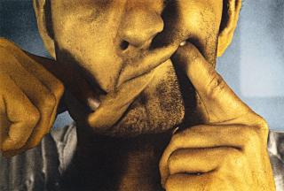 Bruce Nauman - Infrared Outtakes (Cockeye Lips, Neck Pull, Hands Only, Opened Eye)
