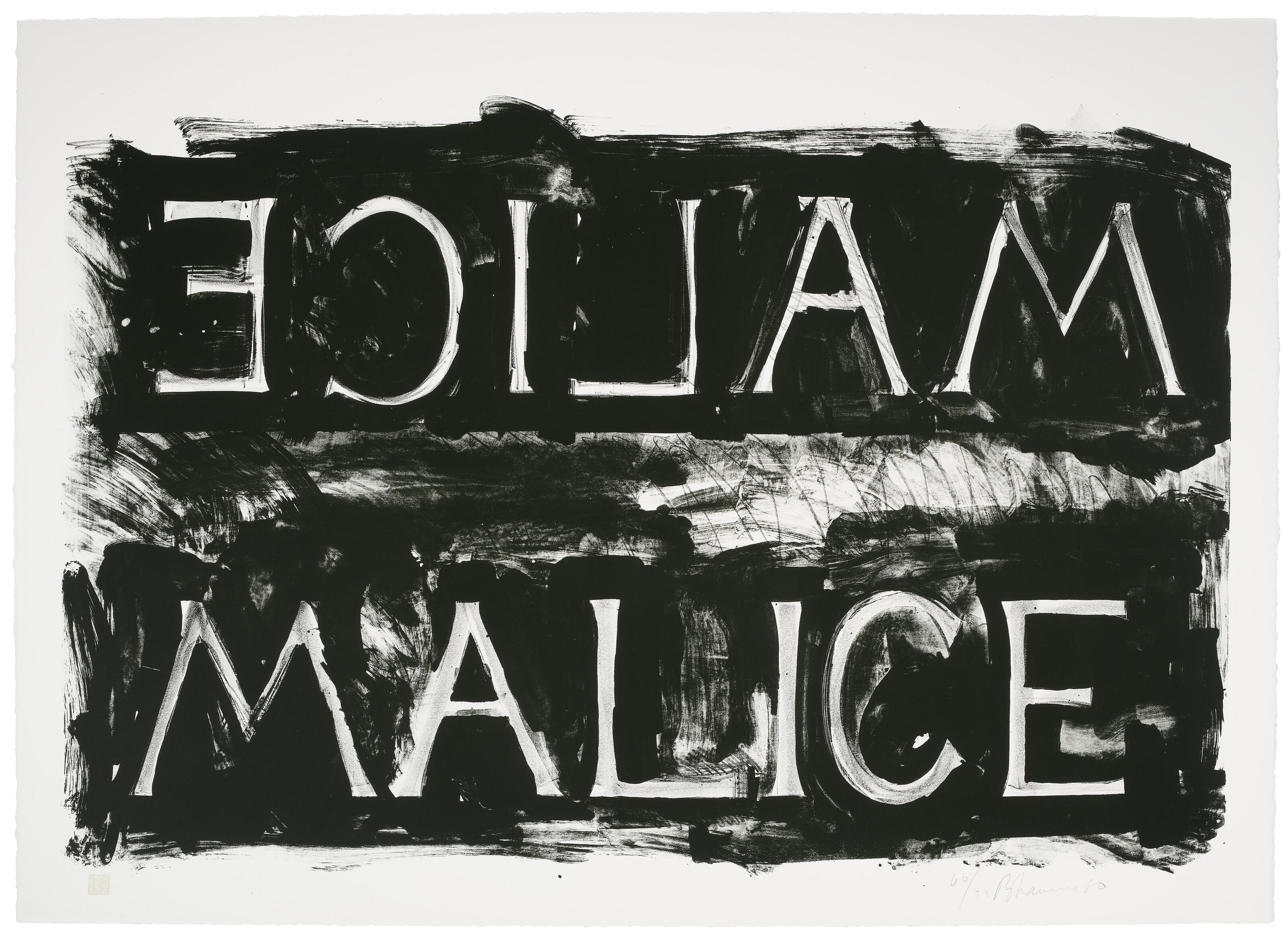 Bruce Nauman - Malice