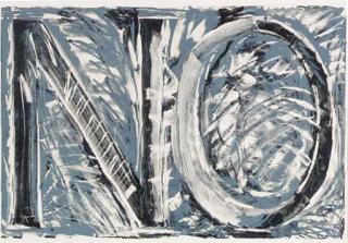 Bruce Nauman - No (C. 44; Gemini 944)