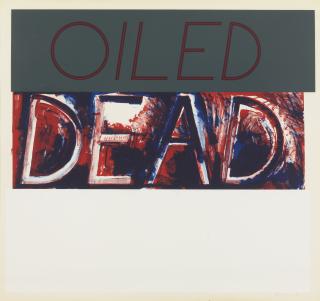 Bruce Nauman - Oiled Dead (C., L., M. & Y. 34)