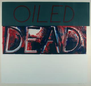 Bruce Nauman - Oiled Dead.