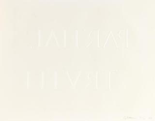 Bruce Nauman - Partial truth