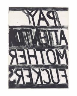 Bruce Nauman - Pay Attention (Cordes 16; Gemini 434)