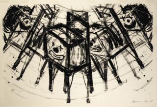 Bruce Nauman - TV Clown (Cordes 55)