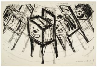 Bruce Nauman - TV Clown