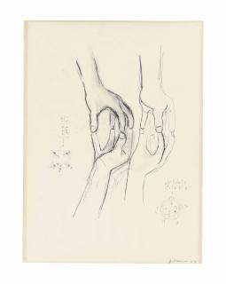 Bruce Nauman - Untitled (Study for Hands-sculpture)