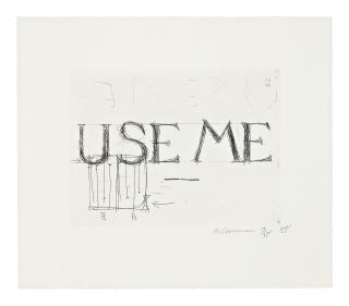 Bruce Nauman - Use Me (Cordes 59)
