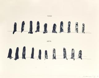 Bruce Nauman - Verso Recto (State II)