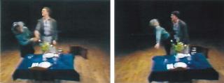 Bruce Nauman - Violent Incident-Man/Woman Segment, 30 Min., 1986